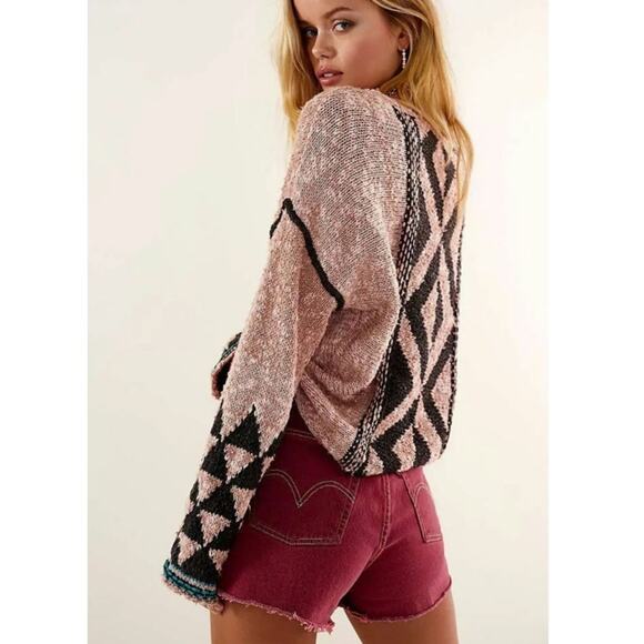 Free People Rosewater Jackson Sweater